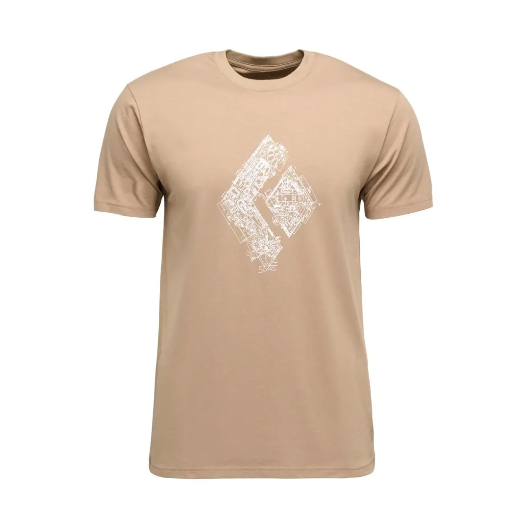 Black Diamond M Engineered Diamond SS Tee Mushroom