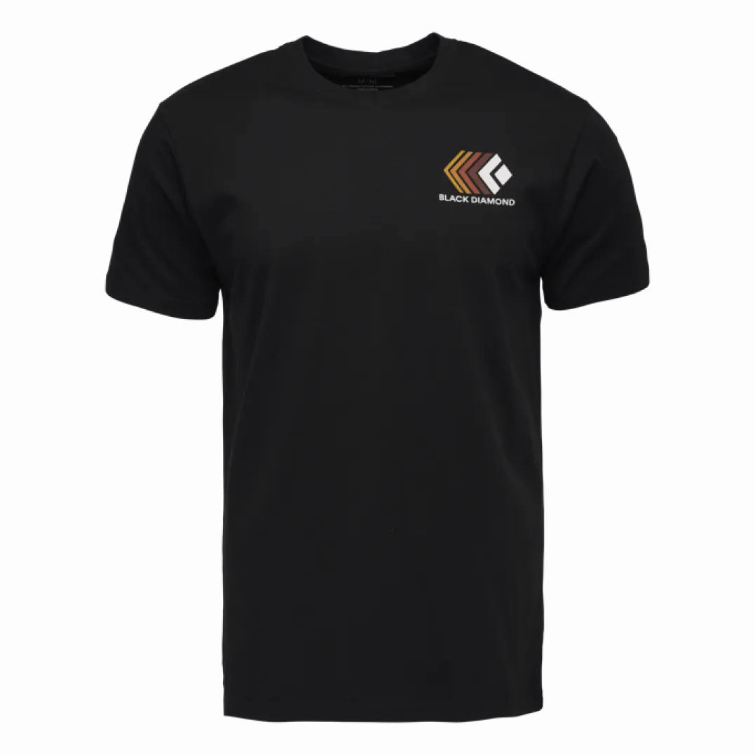Black Diamond Men's Faded SS Tee Black