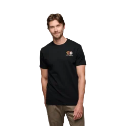 Black Diamond Men's Faded SS Tee Black