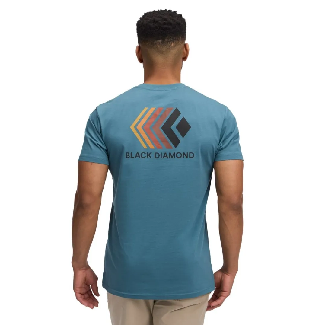 Black Diamond Men's Faded SS Tee Creek Blue