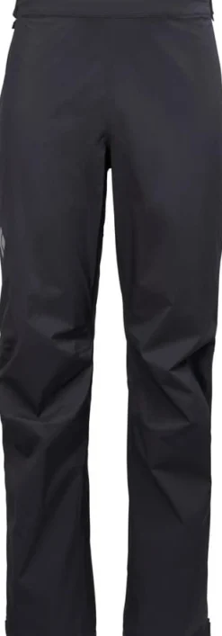 Black Diamond Men's Fineline Stretch Full Zip Pants Long Black