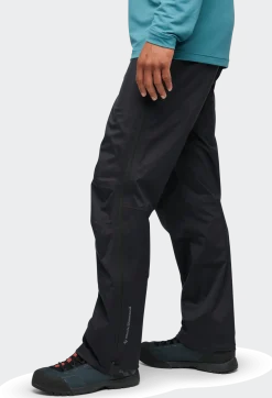 Black Diamond Men's Fineline Stretch Full Zip Pants Black