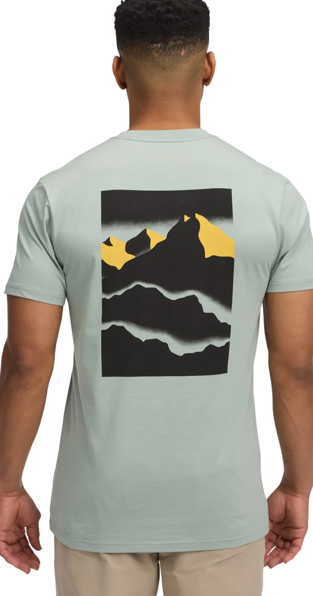 Black Diamond Men's Mountainscape Short Sleeve Tee Agave