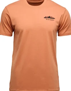 Black Diamond Men's Mountainscape Short Sleeve Tee Moab Brown