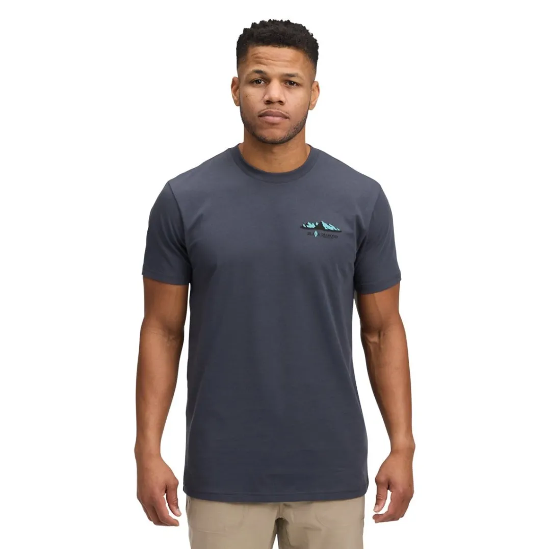 Black Diamond Men's Mountainscape Short Sleeve Tee Charcoal