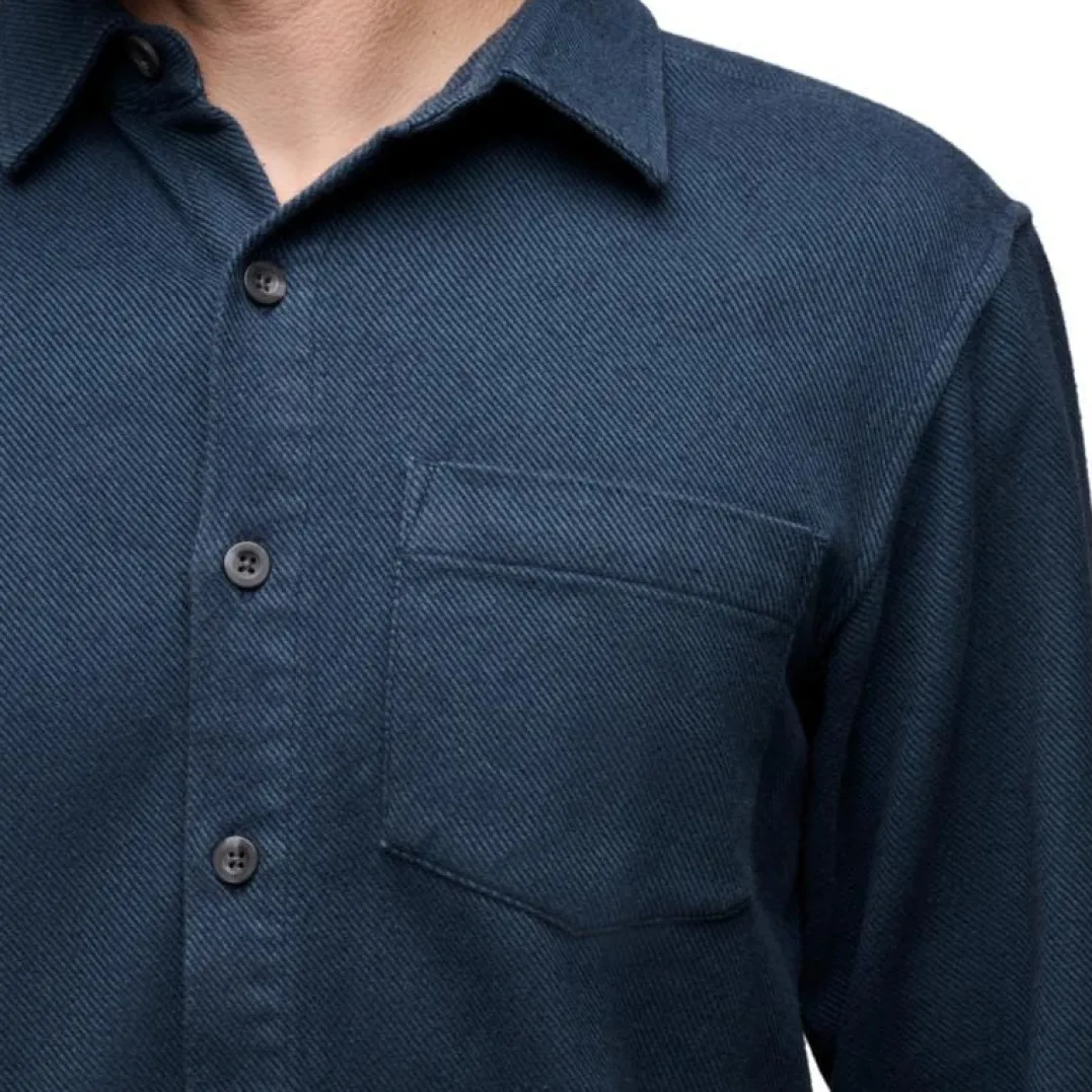 Black Diamond Men's Project Flannel Shirt Midnight Blue