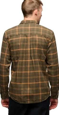 Black Diamond Men's Project Flannel Shirt Dark Moss-rye
