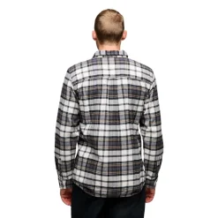 Black Diamond Men's Project Flannel Shirt Black-chalk