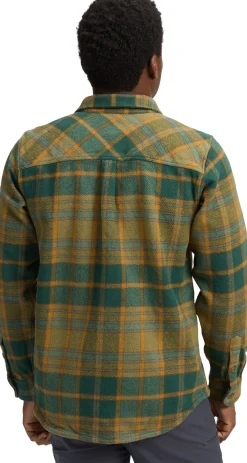 Black Diamond Men's Project Heavy Flannel Deep Woods-laurel Green Plaid