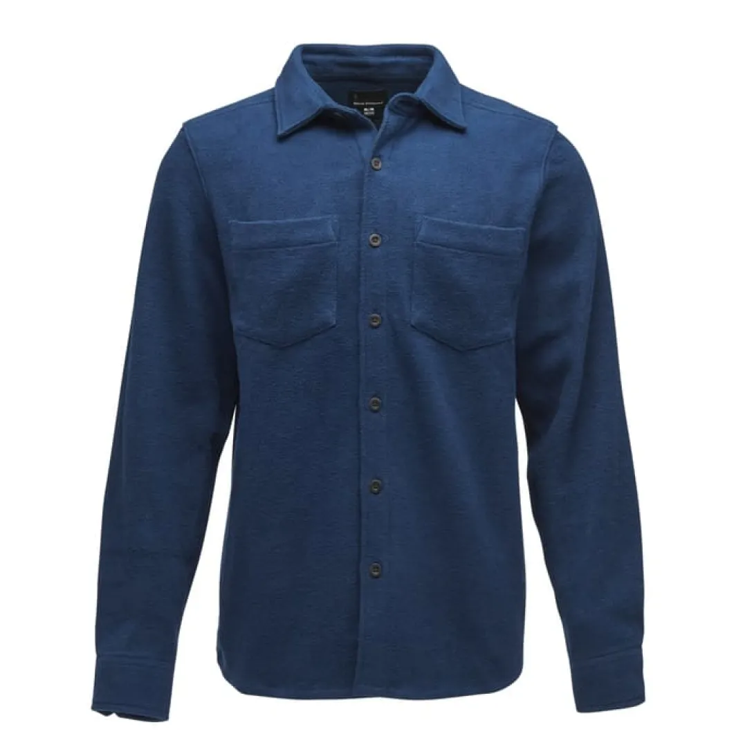Black Diamond Men's Project Heavy Flannel Indigo