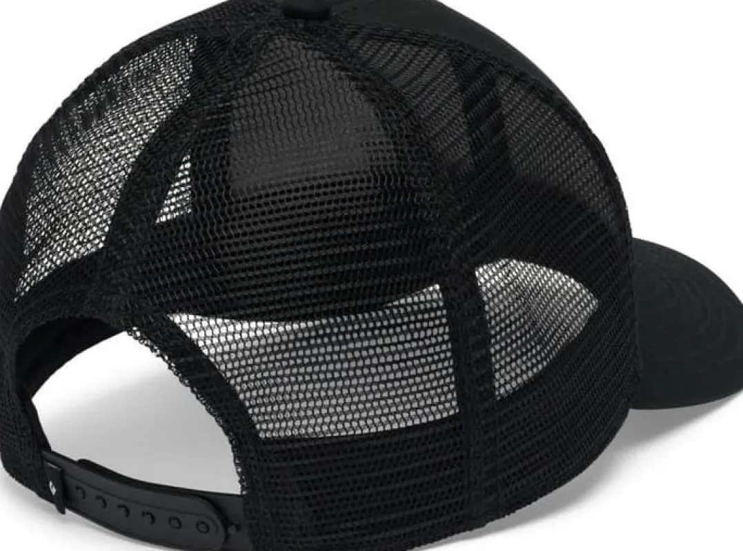 Black Diamond Men's Trucker Hat Black-black-white Icon Patch