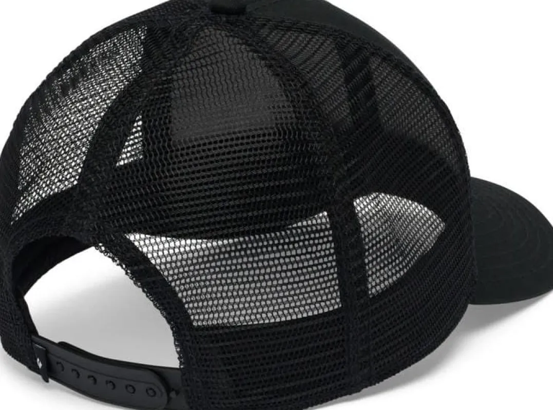 Black Diamond Men's Trucker Hat Black-black-white Icon Patch