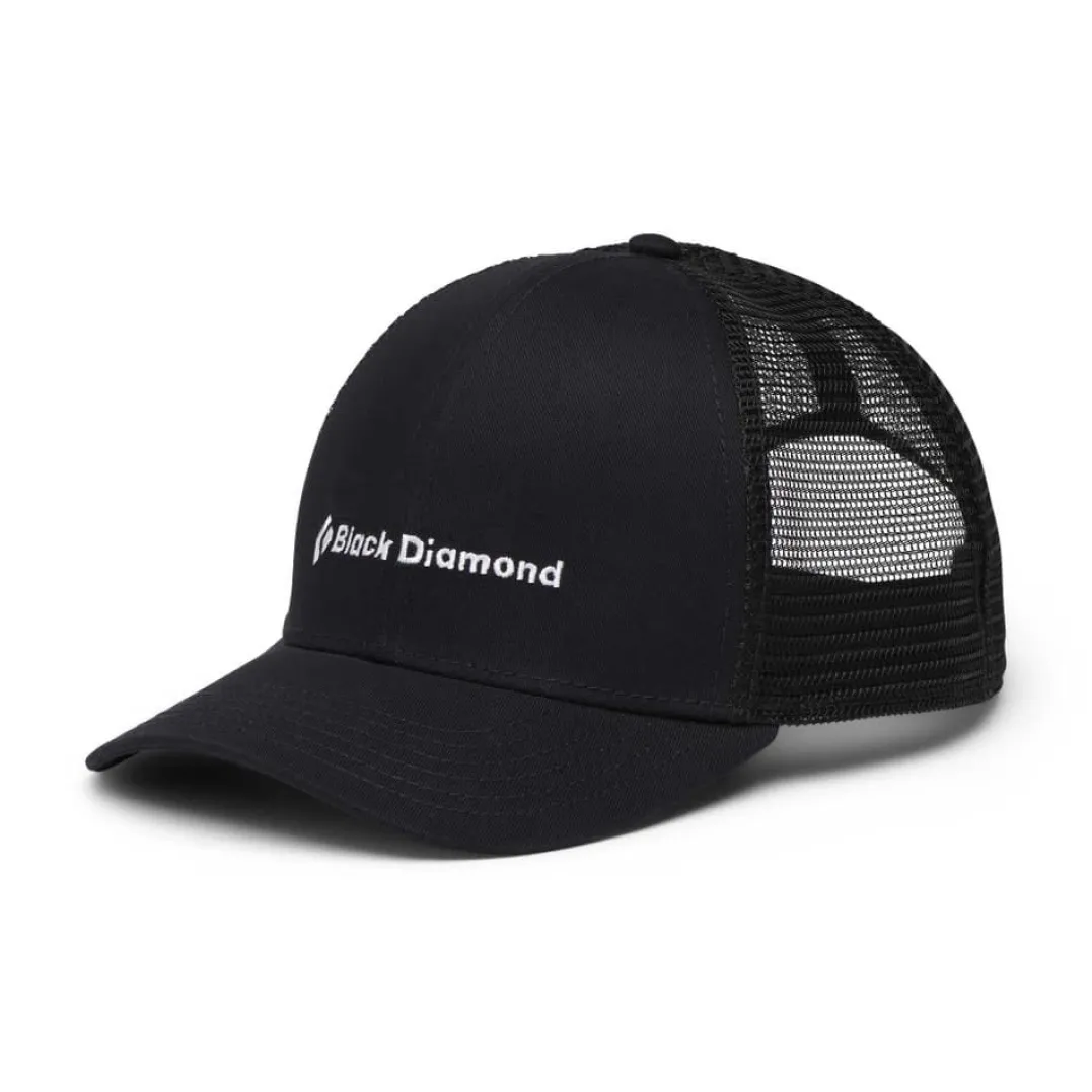 Black Diamond Men's Trucker Hat Black/Black/BD Wordmark