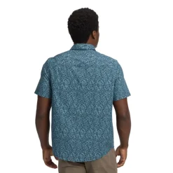 Black Diamond Men's Wingate Short Sleeve Shirt Charcoal Bd Glyphs