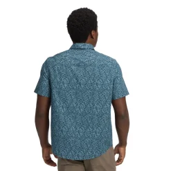 Black Diamond Men's Wingate Short Sleeve Shirt Charcoal Bd Glyphs