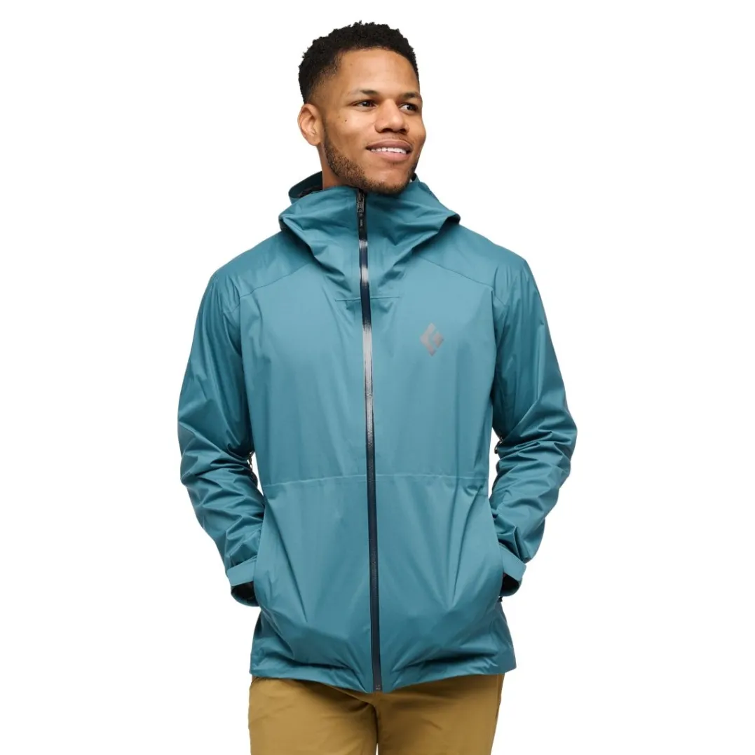 Black Diamond M Fineline Stretch Shell Creek Blue