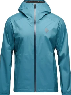 Black Diamond M Fineline Stretch Shell Creek Blue