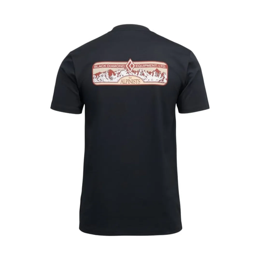 Black Diamond M Heritage Alpinist Ss Tee Black