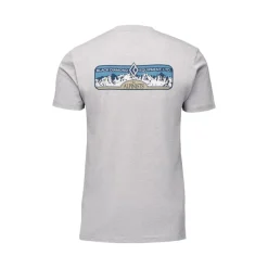 Black Diamond M Heritage Alpinist Ss Tee Nickel Heather