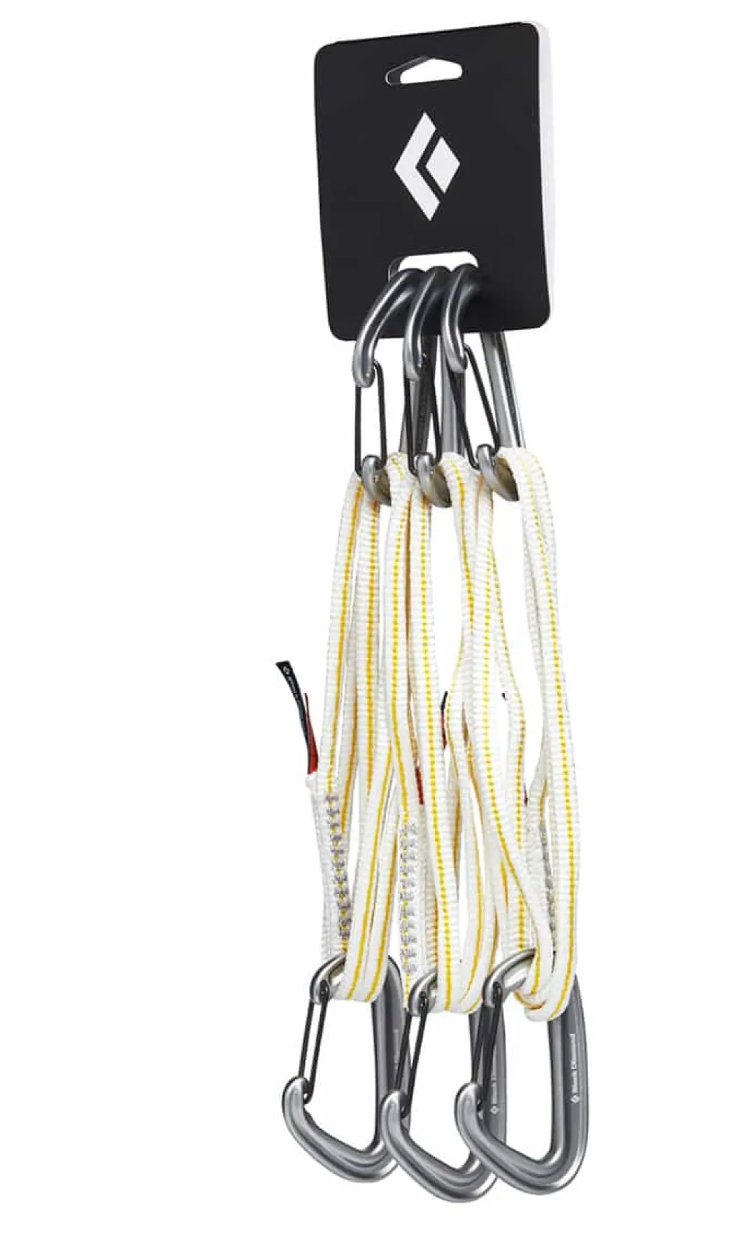 Black Diamond MiniWire Alpine Quickdraw 3 Pack Nocolour