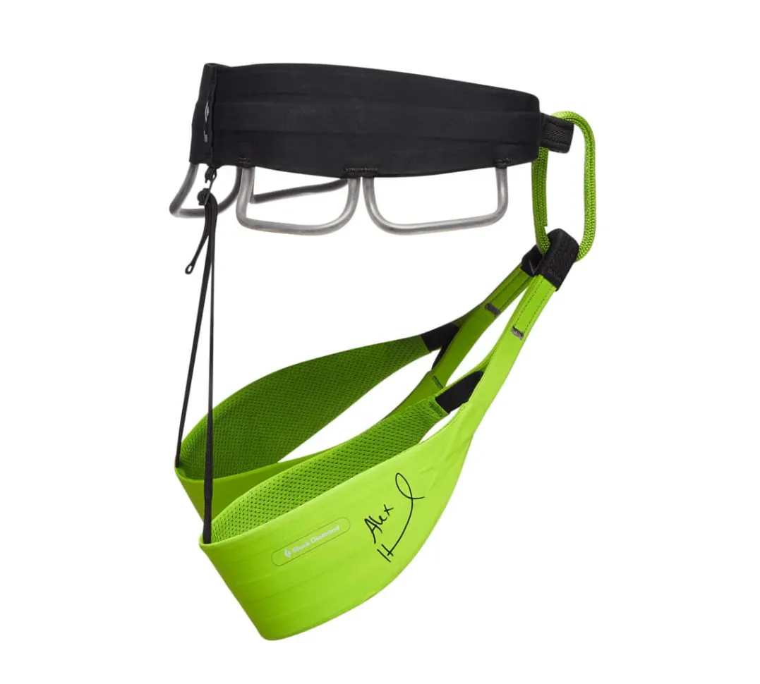 Black Diamond Solution Harness-Honnold Edtn Verde