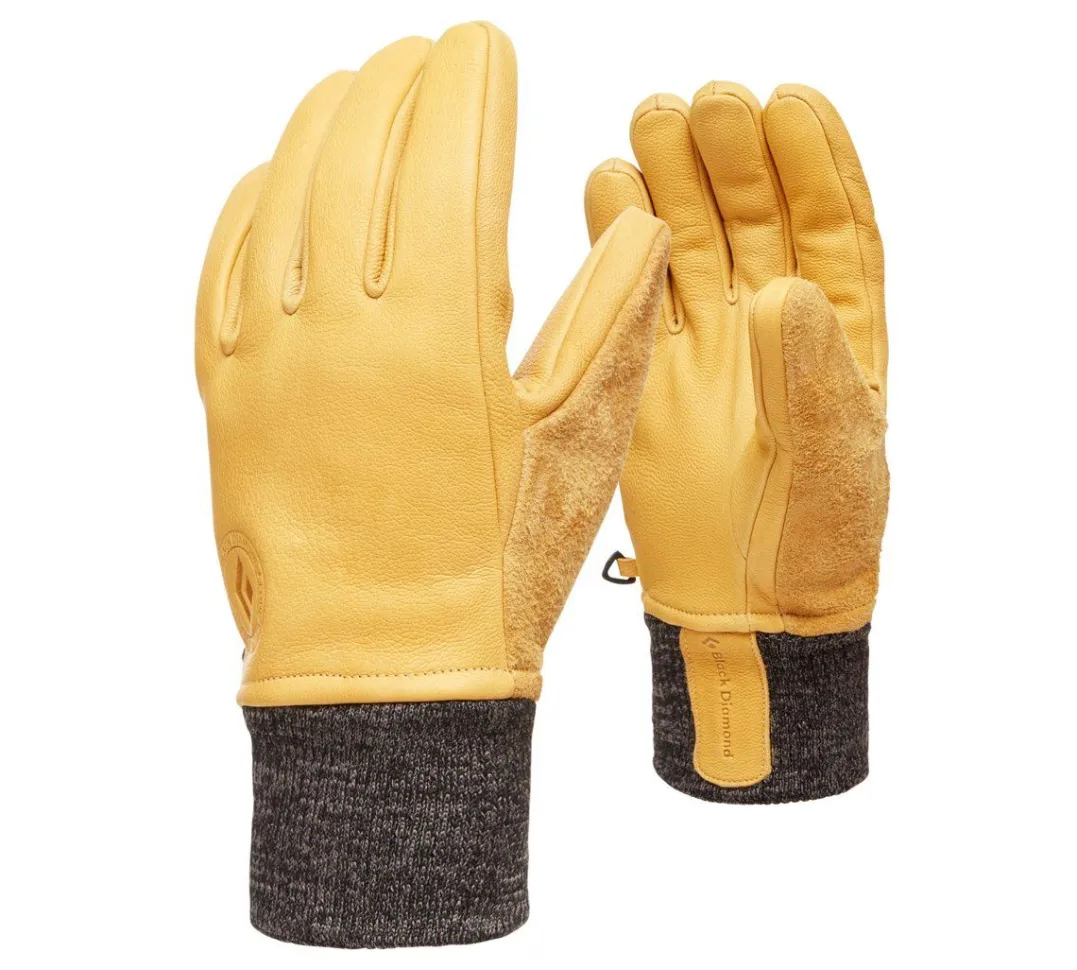Black Diamond Unisex Dirt Bag Gloves Natural