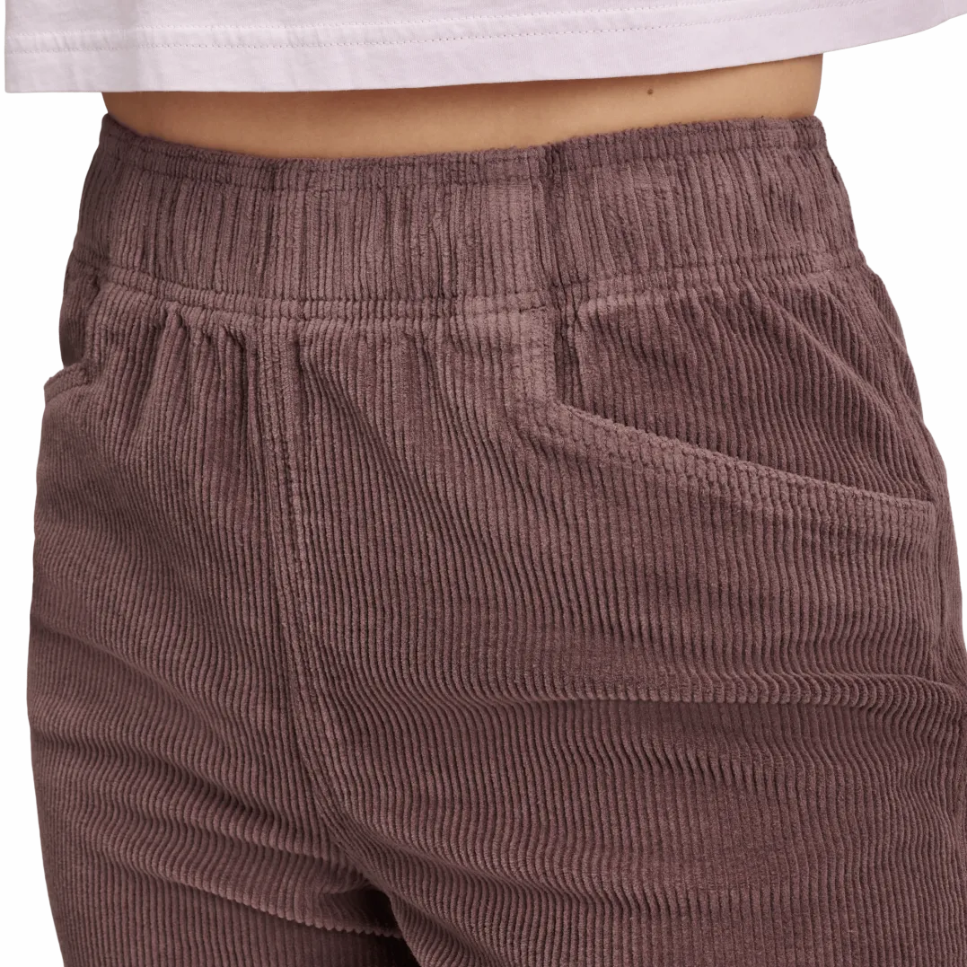 Black Diamond W Dirtbag Corduroy Shorts Dark Mauve