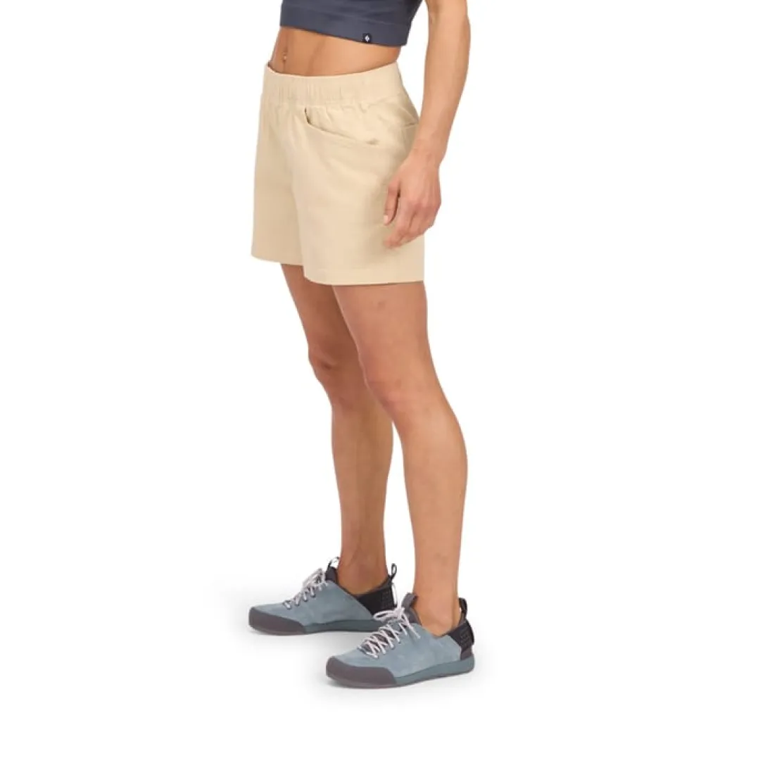 Black Diamond W Dirtbag Twill Shorts White Oak