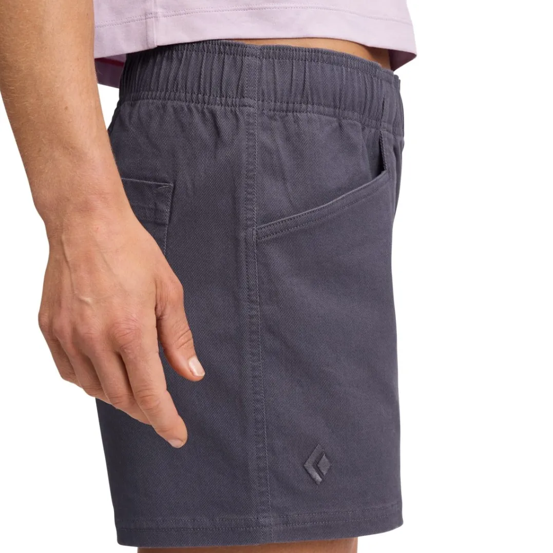 Black Diamond W Dirtbag Twill Shorts Charcoal