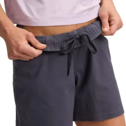 Black Diamond W Dirtbag Twill Shorts Charcoal