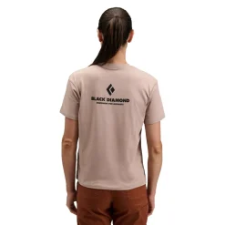 Black Diamond W Equipment For Alpinist SS Tee Pale Mauve
