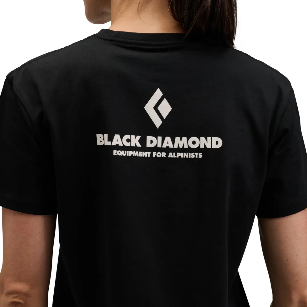 Black Diamond W Equipment For Alpinist SS Tee Black