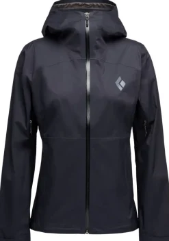 Black Diamond W Fineline Stretch Shell Black
