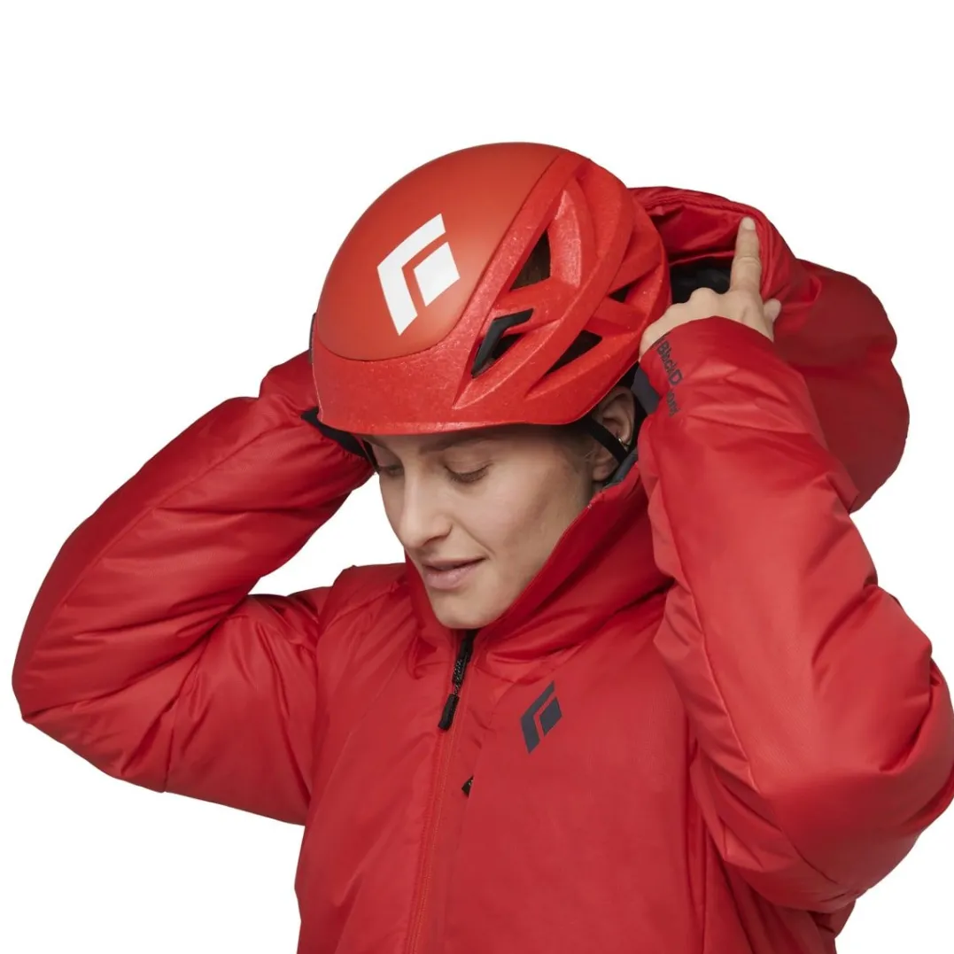 Black Diamond Women's Belay Parka Coral Red