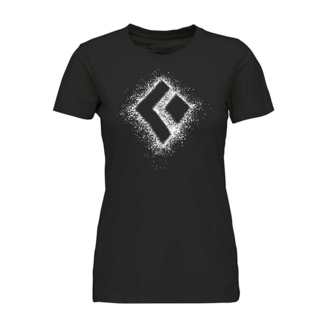 Black Diamond Women's Chalked Up 2.0 SS Tee Black