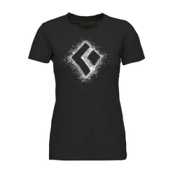 Black Diamond Women's Chalked Up 2.0 SS Tee Black
