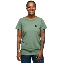 Black Diamond Women's Equipment For Alpinists SS Tee Laurel Green