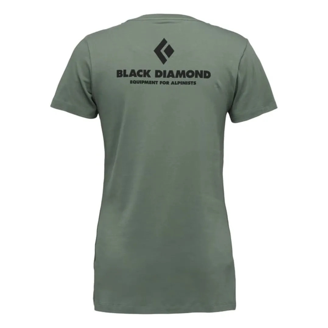 Black Diamond Women's Equipment For Alpinists SS Tee Laurel Green