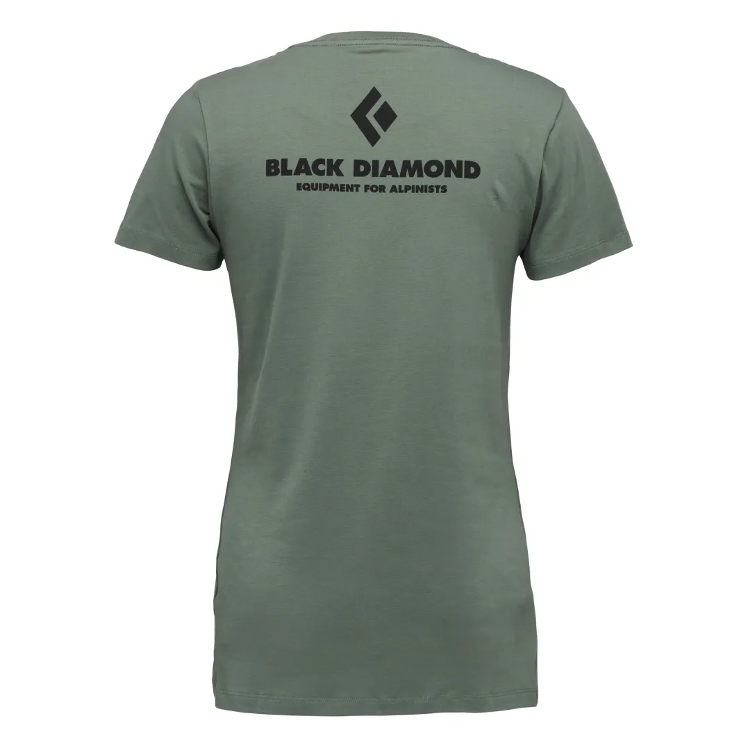 Black Diamond Women's Equipment For Alpinists SS Tee Laurel Green