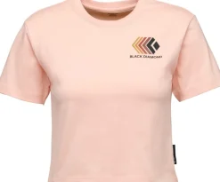 Black Diamond Women's Faded Crop SS Tee Alpine Sunrise