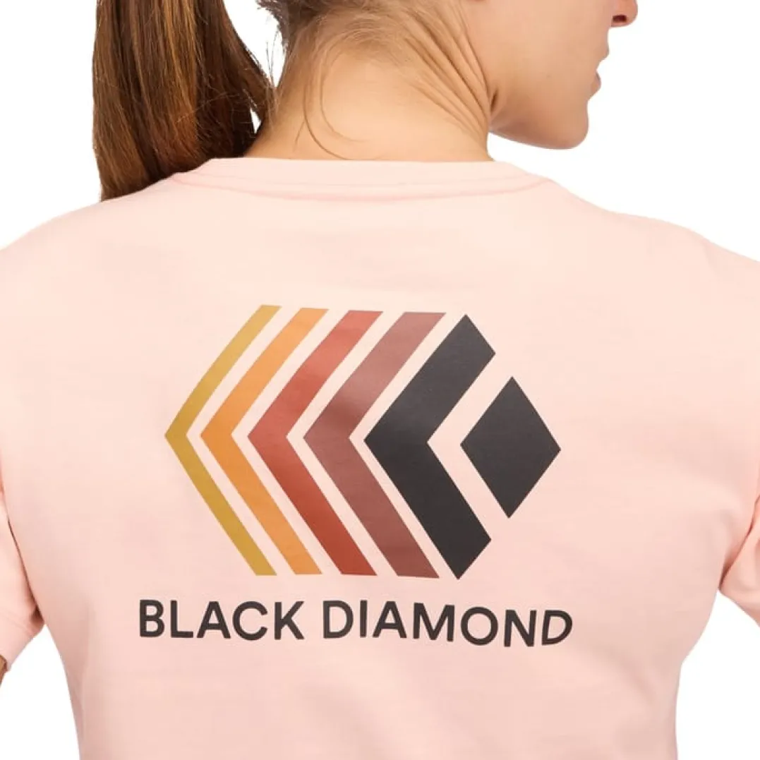 Black Diamond Women's Faded Crop SS Tee Alpine Sunrise