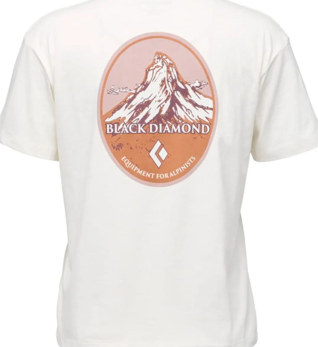 Black Diamond Women's Heritage Badge Short Sleeve Tee Off White