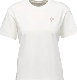 Black Diamond Women's Heritage Badge Short Sleeve Tee Off White