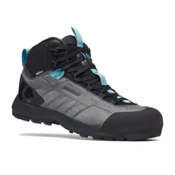 Black Diamond Women's Misson Leather Mid WP Steel Grey/Costal Blue