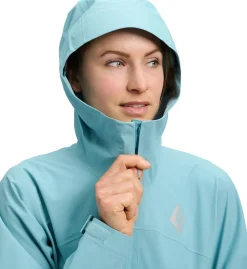 Black Diamond Women's Strataline Stretch Shell Glacier