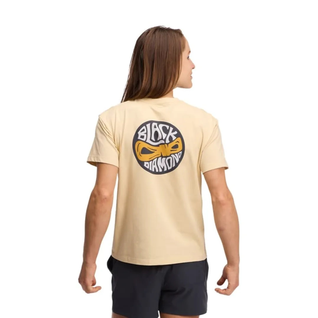 Black Diamond W Rope Badge SS Tee White Oak