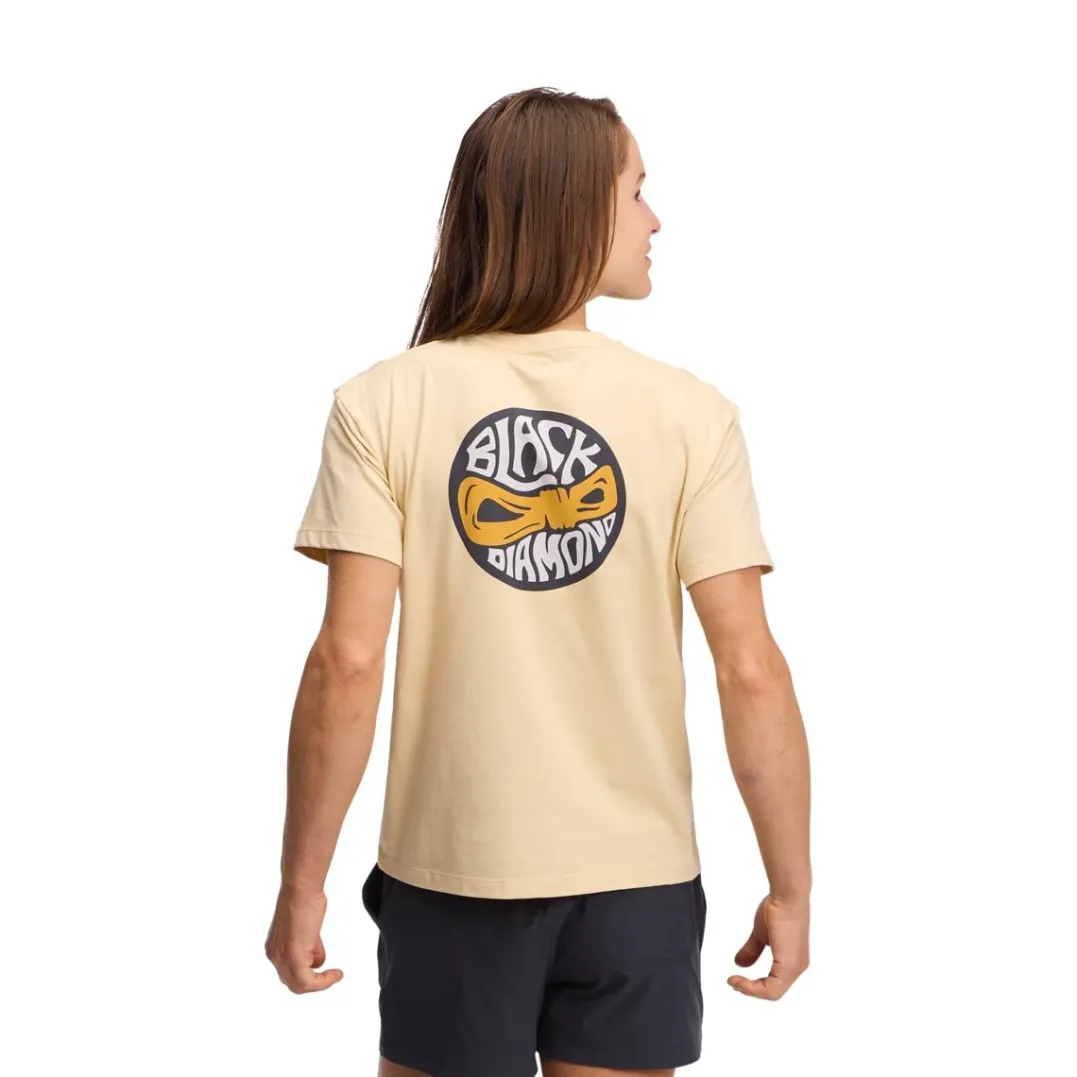 Black Diamond W Rope Badge SS Tee White Oak