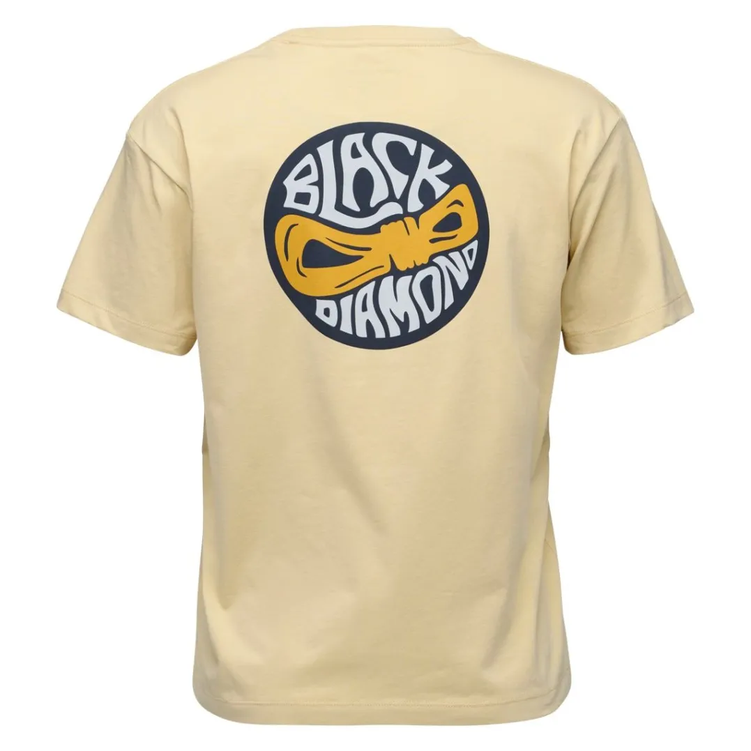 Black Diamond W Rope Badge SS Tee White Oak