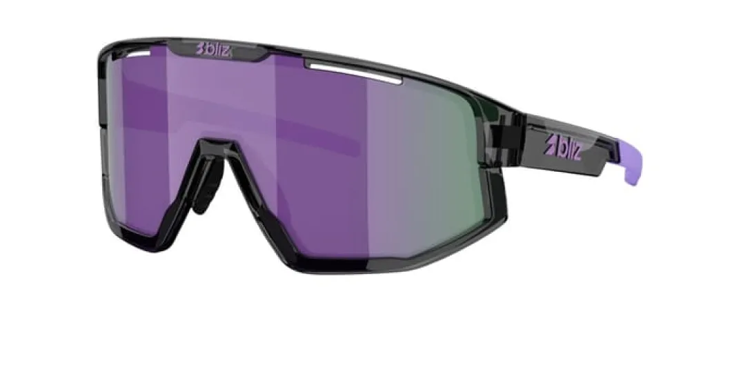 Bliz Fusion Small Crystal Black / Grey W Putple Multi