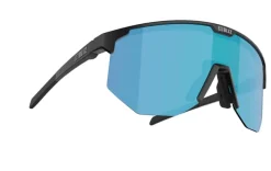 Bliz Hero Matt Black/Brown with Blue Multi